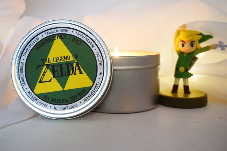 Legend of Zelda Inspired Scented Candle Etsy
