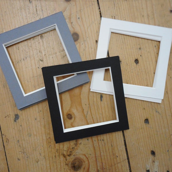 set of six 4 x 4 mounts with 3 x 3 aperture