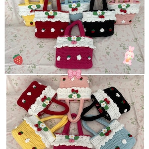 Cute strawberry handbag