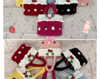 Cute strawberry handbag