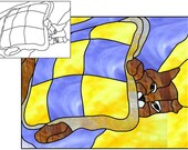 Customer of the week, special price.  Stained glass or quilt patterns, all about cats, digital powerpoint download