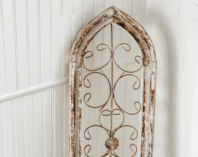 Arched Window Wall Decor Farmhouse Window Decor Etsy