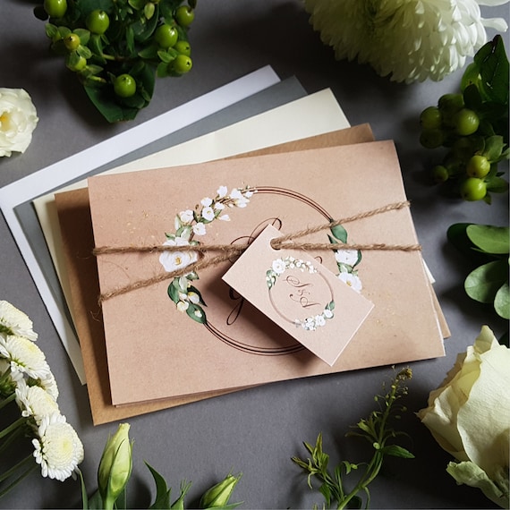 Rustic Wedding Invitation Set Disney Wedding Invite With Etsy