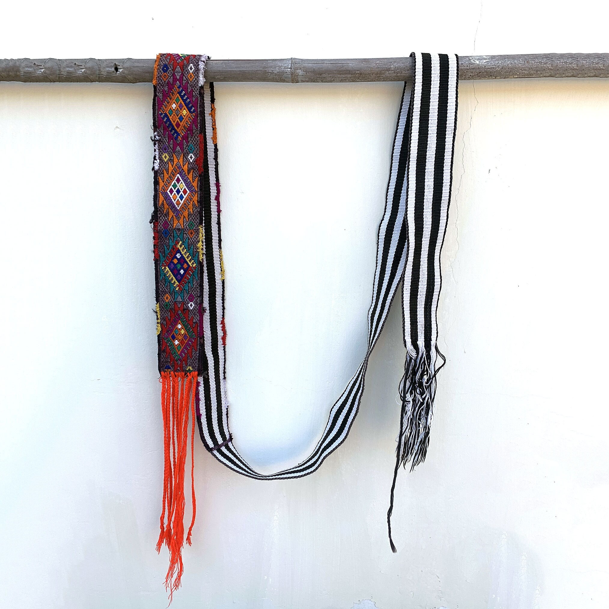 Hand-woven Vintage Guatemalan Belt | Ethnic Sash | Belt With 