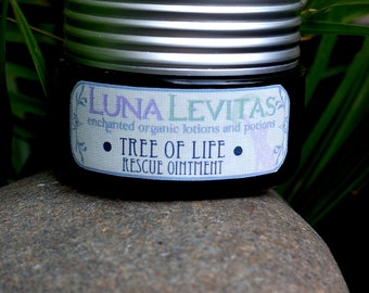 Tree of Life Vegan Rescue Balm with Calendula, Willow Bark, Tea Tree