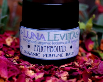 Earthbound  Vegan solid perfume scent balm with Cedarwood, Juniper & Vetiver 15ml