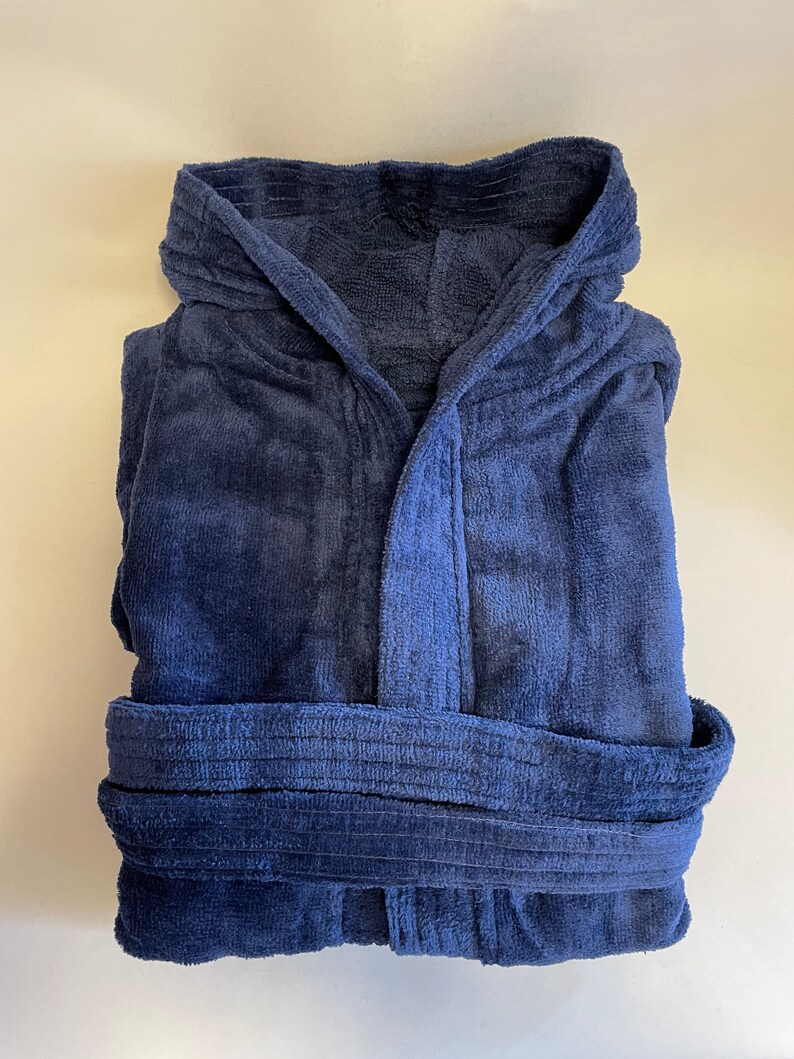 Personalised Boys Girls Kids Bathrobe Hooded Terry Towelling Etsy UK