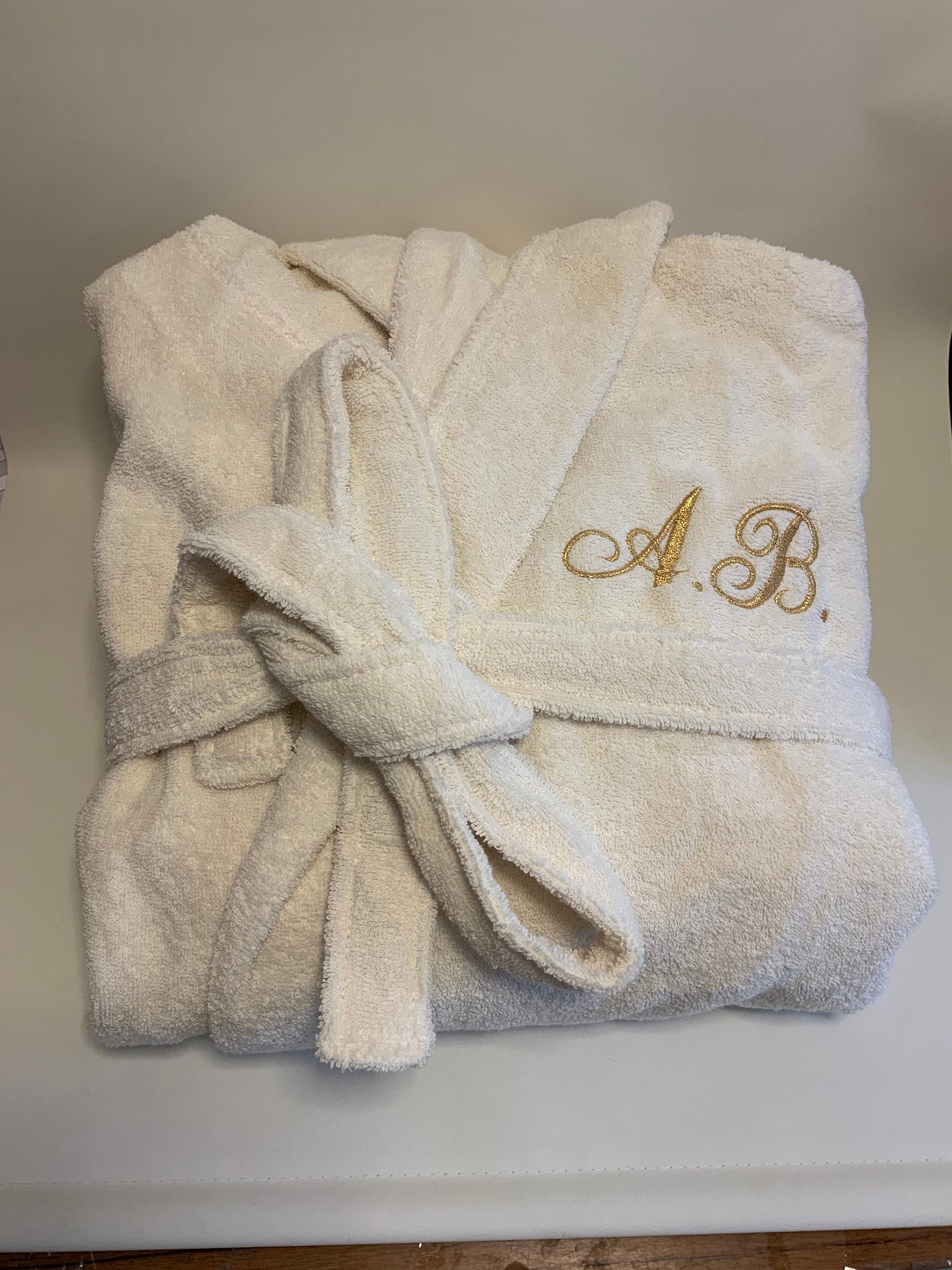 Personalised Mens Bathrobe Towelling Robe Luxurious Soft Etsy UK