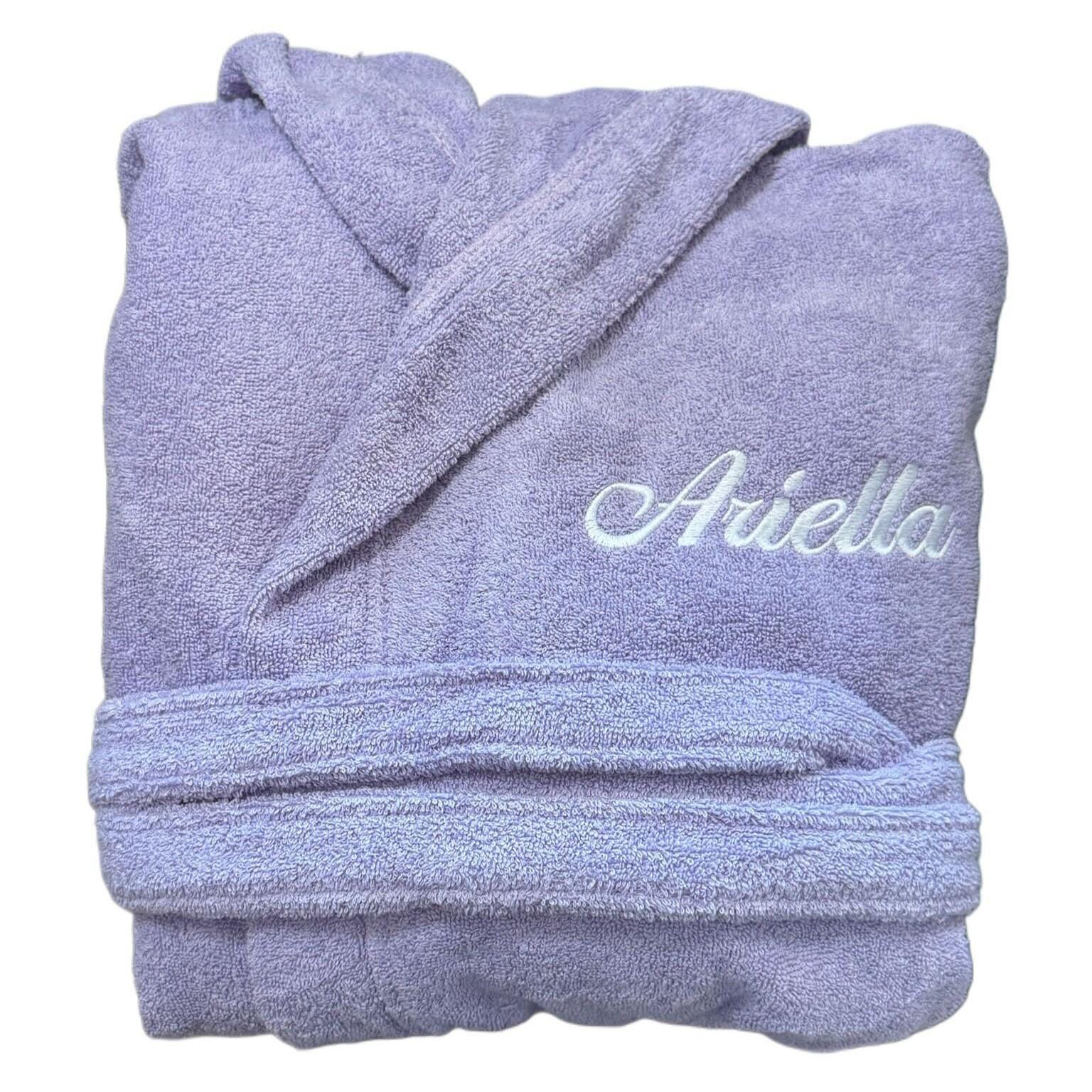 Custom Embroidered Egyptian Cotton Bathrobe: Plush 500 GSM Robe