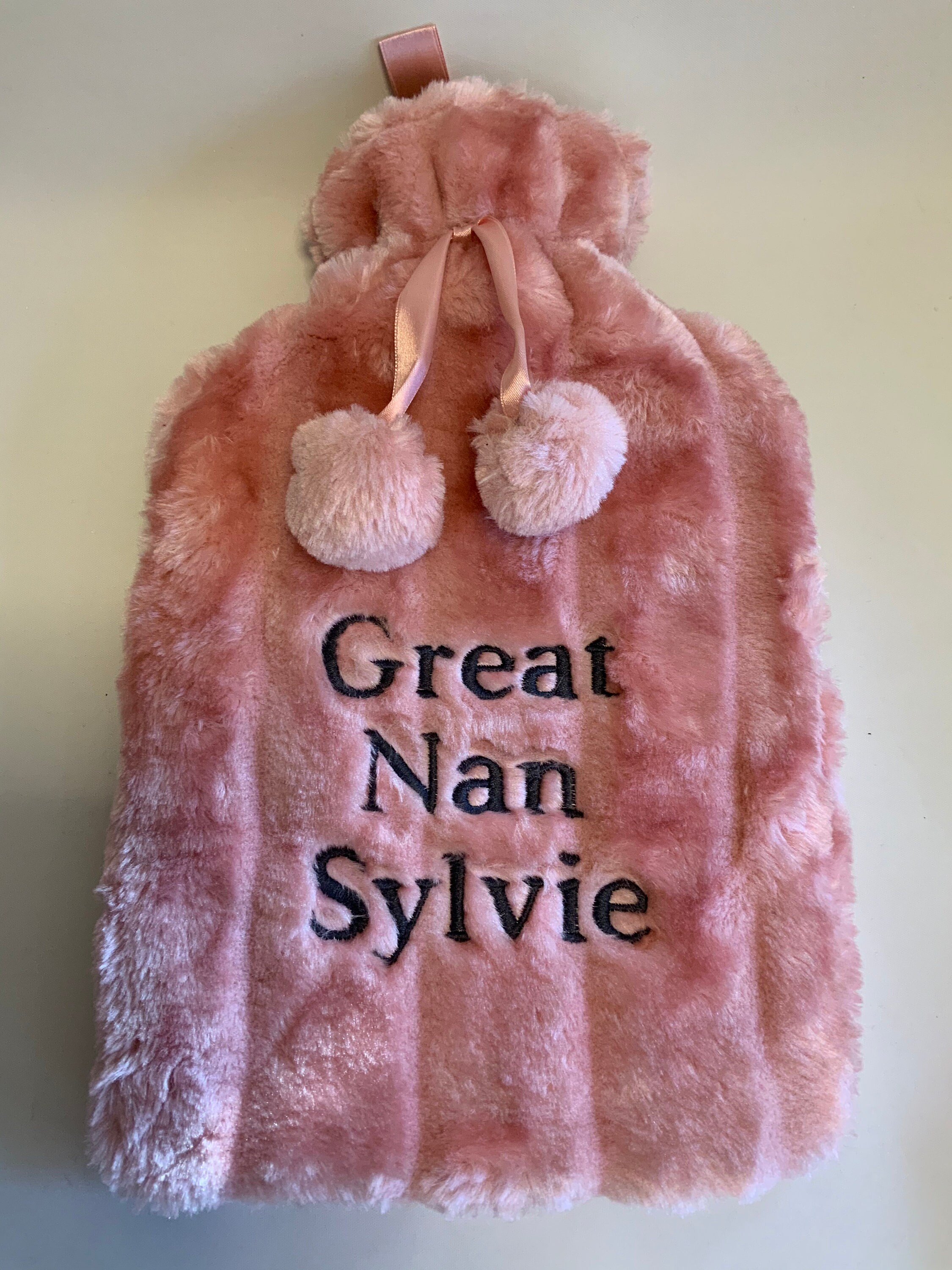 Personalised Hot Water Bottle Luxuriously Soft Faux Fur With Etsy UK