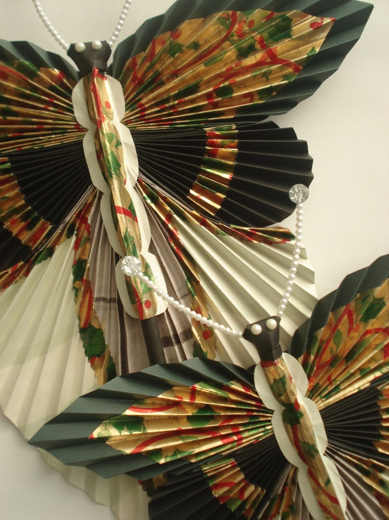 Butterfly set 3D Origami accordion folded for party wedding Etsy