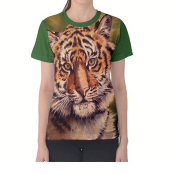 tiger tee shirt womens