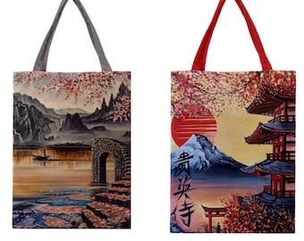 【日本入手困難】Large printed canvas and leather tote bag il_340x270.4517576069_f2si.jpg
