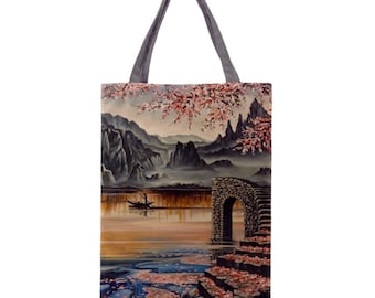 【関税込み】TROMPE L'OEIL PRINT ON' SHOPPING BAG Birkin trompe l'oeil tote bag – Bootlg