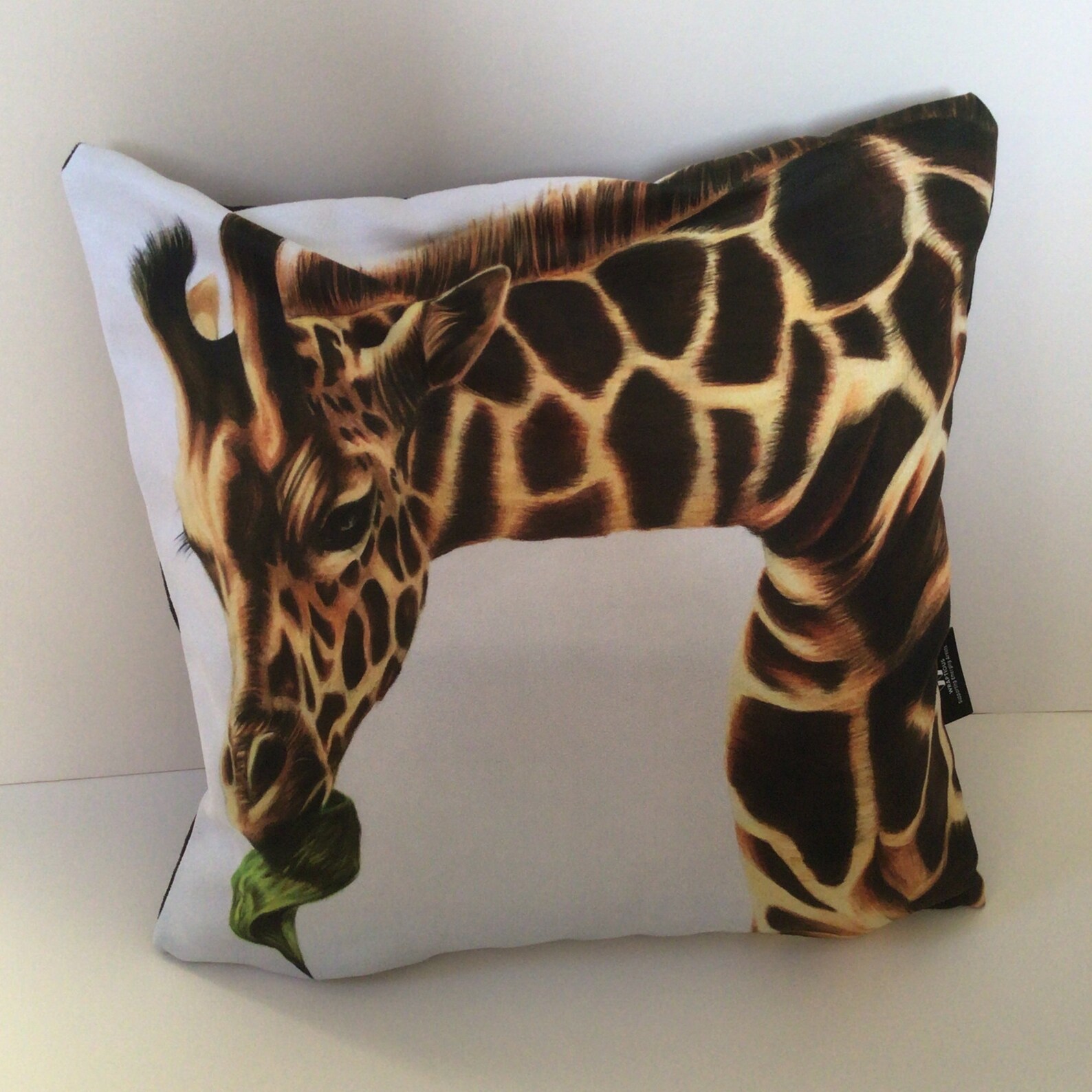 GIRAFFE CUSHION Giraffe Lover Gift Eco Friendly Gift Etsy