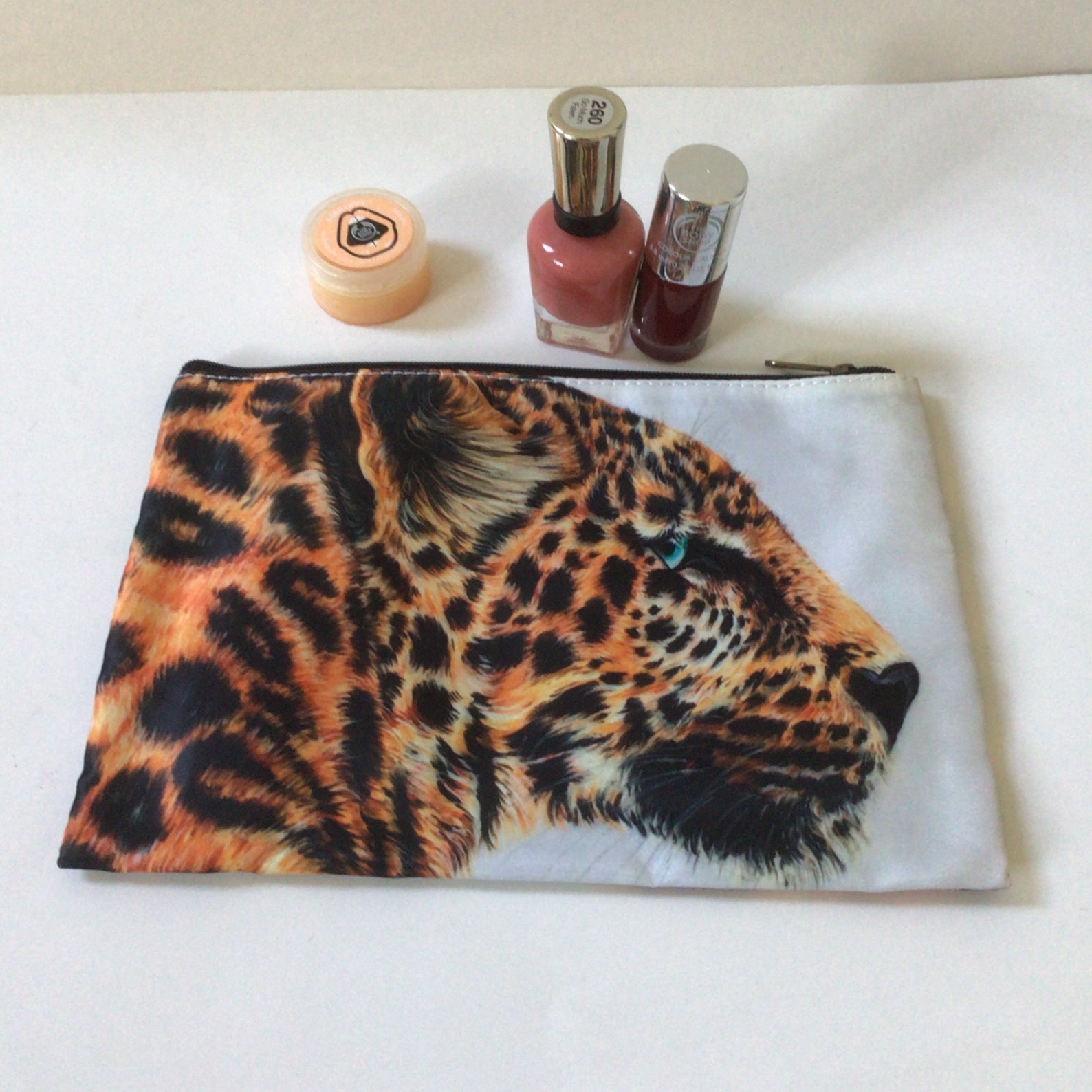 JAGUAR COSMETIC BAG Jaguar Pencil Case Animal Zipper Pouch Etsy UK