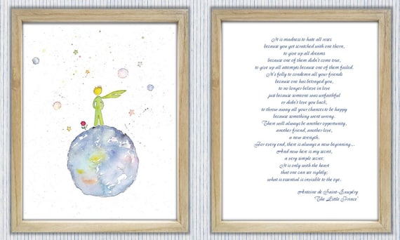 The Little Prince Art. Le Petit Prince Et Rose. the Prince and Rose. Prince  and Universe. Prince Planet and Rose. Le Prince Et Sa Planète 