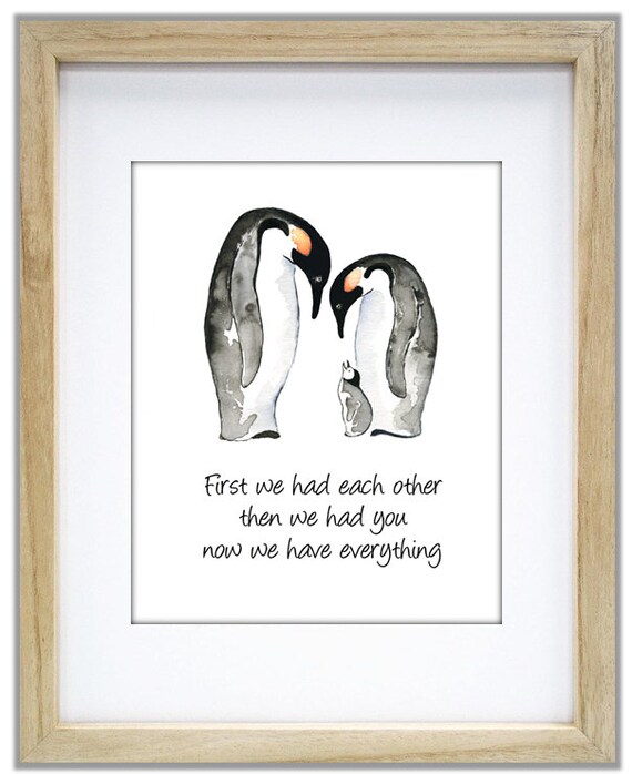 First We Had Each Other Then You Now Have