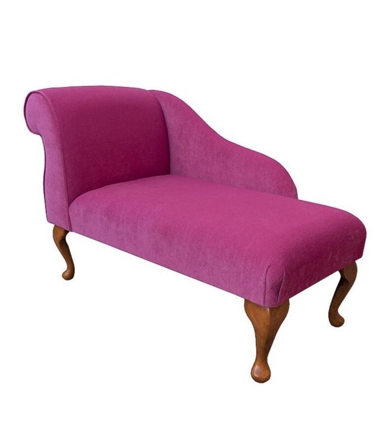 41 Mini Chaise Longue en un fucsia rosa pimlico tela en Etsy