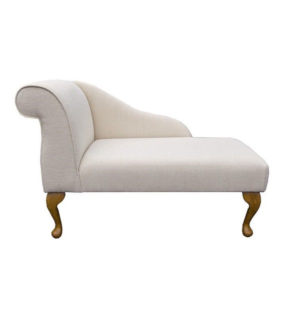 41 Mini Chaise Longue In A Kenton Dobby, Kenton Fabric Sofa