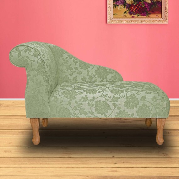 Onrecht rand Distributie Mini Chaise Longue 41 Kleine Sofa Daybed Accent Stoel - Etsy België