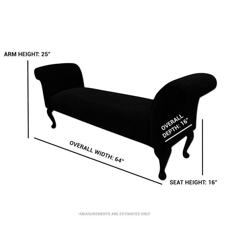 64 Large Settle Bed End Window Bench in a Camden Diamond Etsy UK
