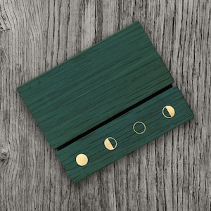 THE WILD WAY Kartenständer aus Holz | Witchy Things, Tarot Kartenhalter, Tarot Deck Halter, Tarot Karten Beutel, Tarot Deck Beutel, Orakel Kartenhalter