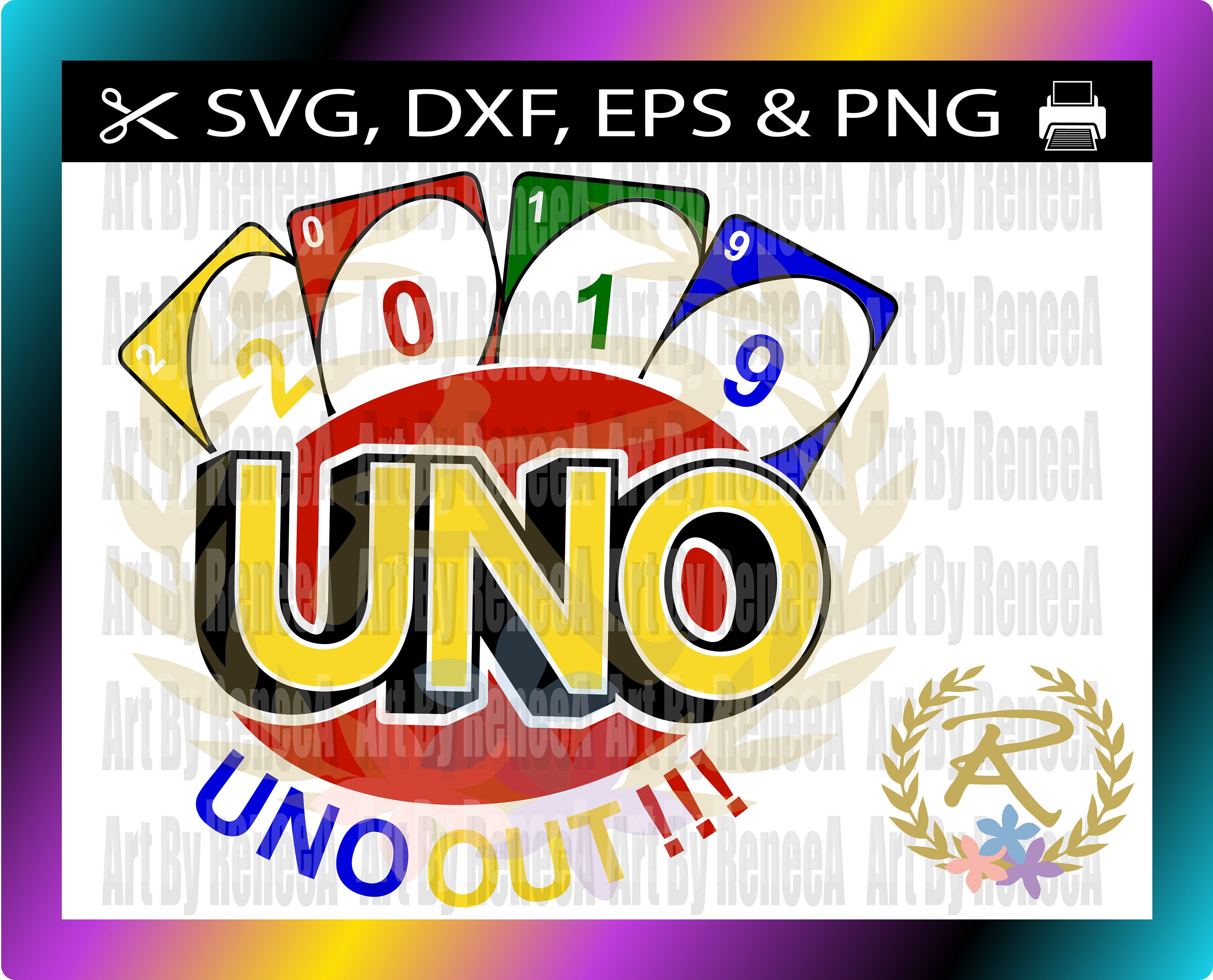Download birthday svg uno svg game svg graduation svg 2019 class | Etsy