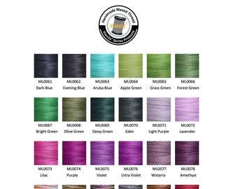 meisi polyster thread 0.3-0.52MM 61-84color thread high quality