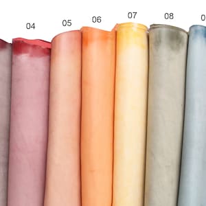 Italian wax belly Vegetable-tanned Leather