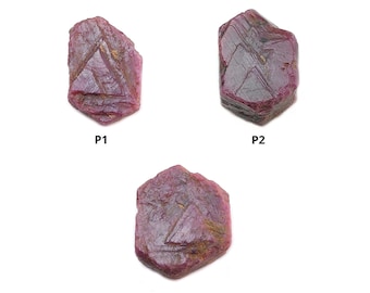 verlustsicherer Rubin Edelstein: Natürlicher, unbehandelter, nicht erhitzter roter Rubin