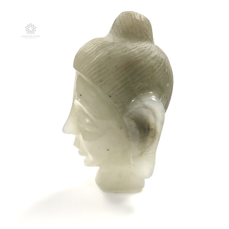 mm 234.00gms Natural Untreated Quartz Gemstone Hand Carved BUDDHA Sculpture 83*53mm*50 QUARTZ Gemstone Sculpture Figurine h