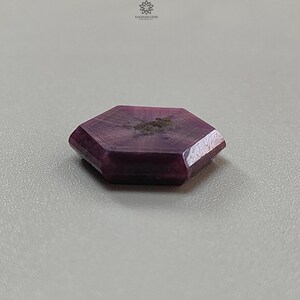 Natural Ruby Slice
