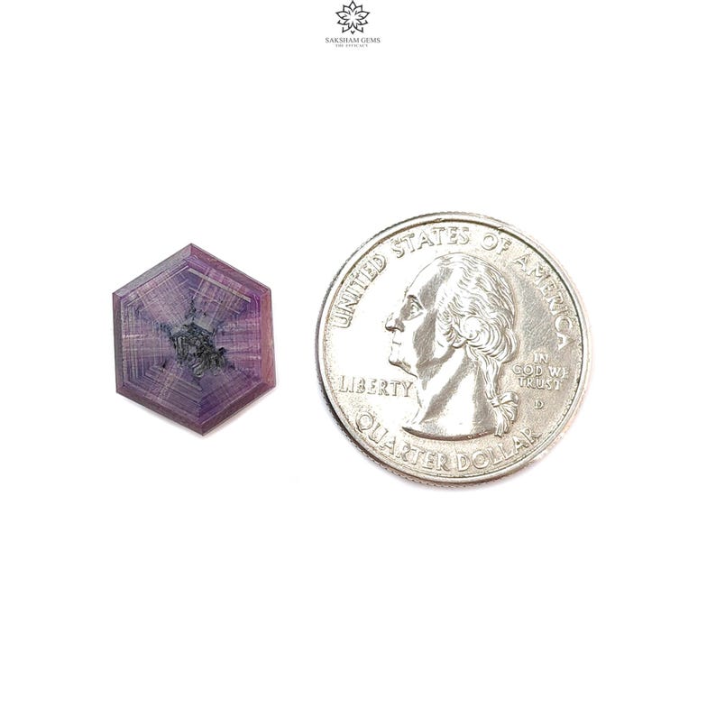Hexagon Ruby Slice