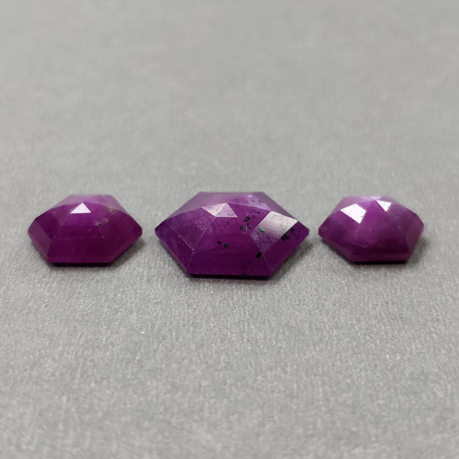 Raspberry SAPPHIRE Gemstone Step Cut 20.10ct Natural Etsy