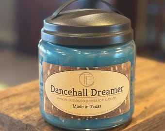 Dancehall Dreamer Candle | Unique Candle | Made in Texas | Rustic | Funny Gift | Cowgirl Gift | Cowboy Candle | Shower Scent