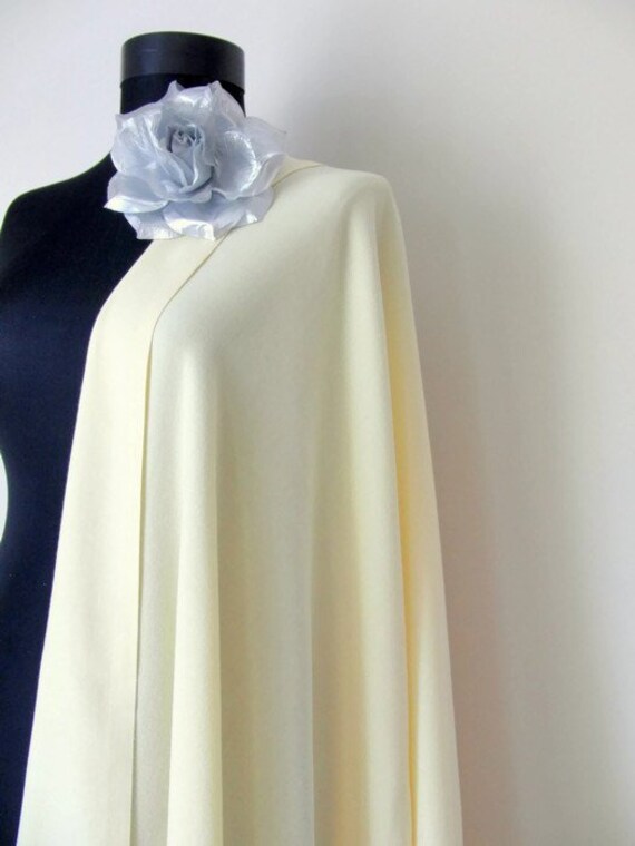 Light Yellow Shawl Light Yellow Wedding Shawl Luxury Etsy