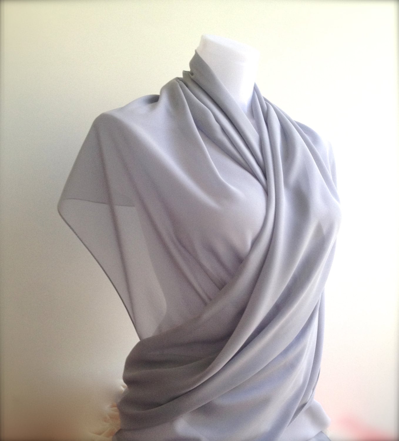 sheer chiffon wrap