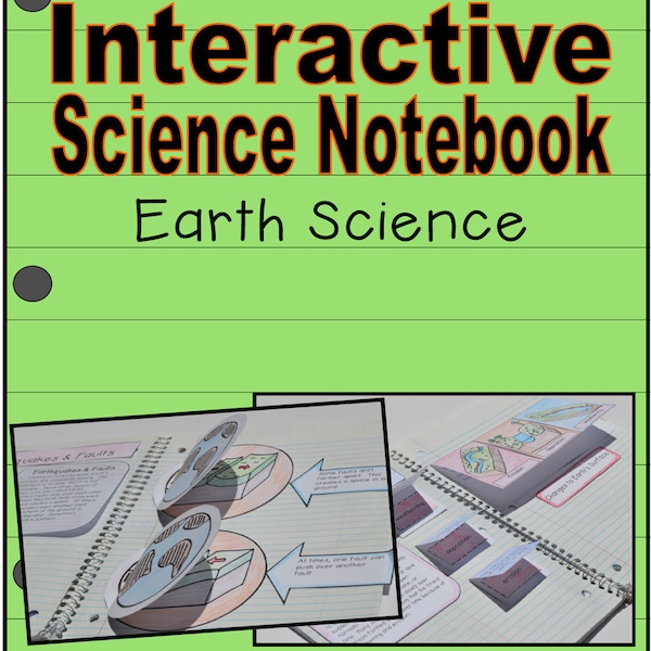 Carnet/Lapbook interactif sur les sciences de la Terre