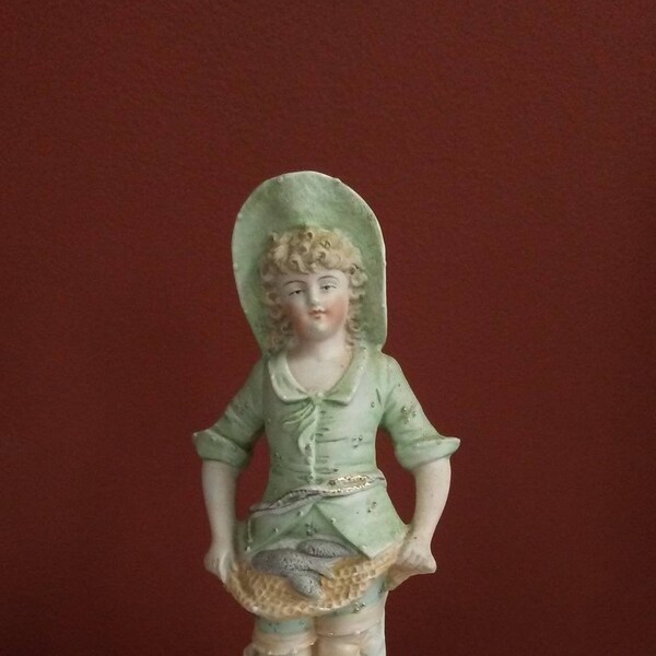 Antique Bisque Figure Statue Etsy