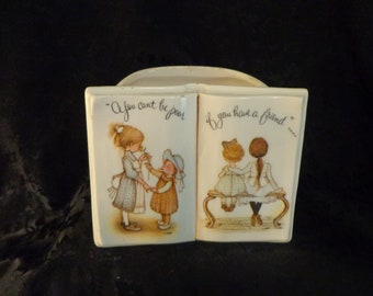 Vintage Holly Hobbie PlanterPencil and Pen HolderFriendship Gift