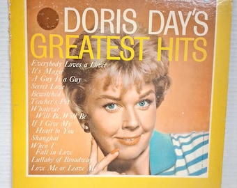 Los grandes éxitos de Doris Day Disco de vinilo Columbia Estéreo Lo que sea que sea Amor secreto
