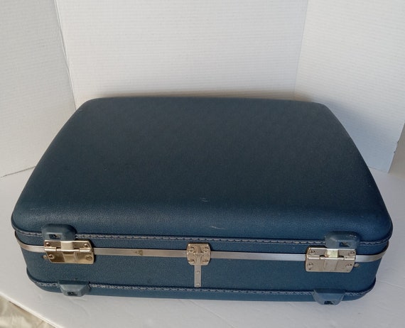 American Tourister Tiara Suitcase, Vintage Blue T… - image 8