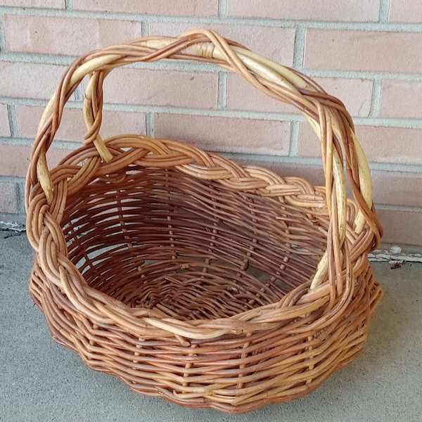 Extra Large Wicker Baskets Etsy