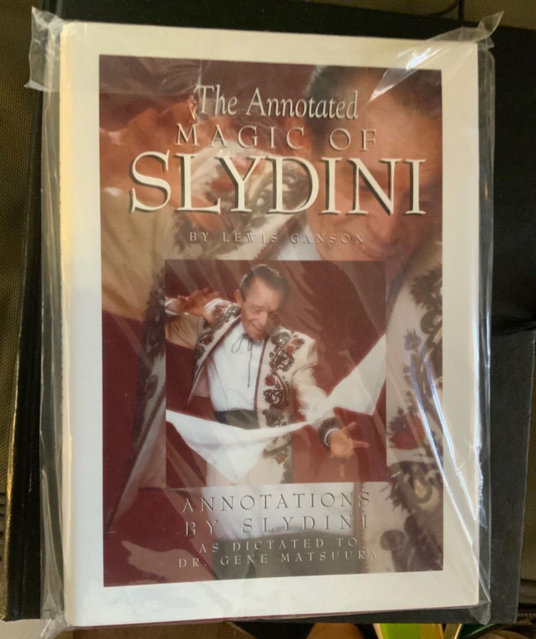 Slyd In The Annotated Magic of Slydini by Lewis Ganson, Signed First Edition - Etsy