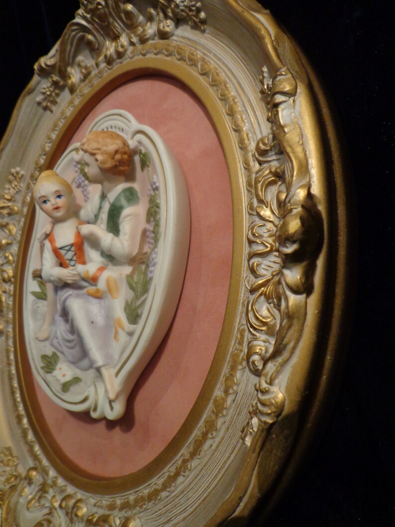 French Provincial Bas Relief Wall Art French Country 3D Wall Etsy