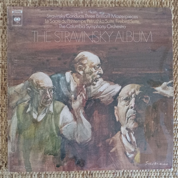 The Stravinsky Album 2 Records set 3 Brilliant Masterpieces Columbia Symphony Orchestra Stereo 1972  Le Sacre Du Printemps Firebird Ballet