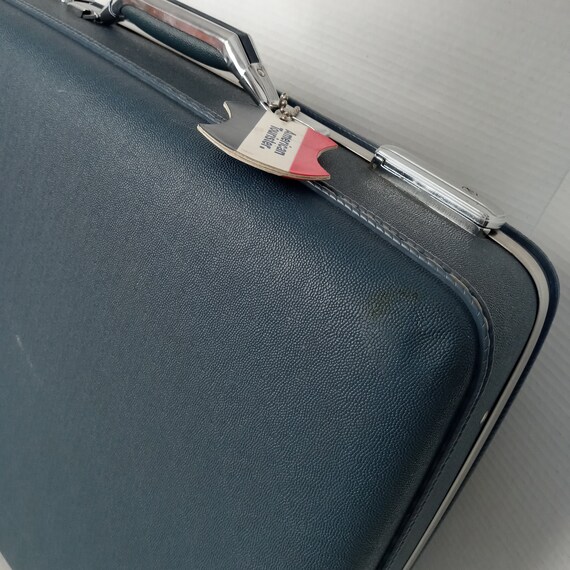 American Tourister Tiara Suitcase, Vintage Blue T… - image 10