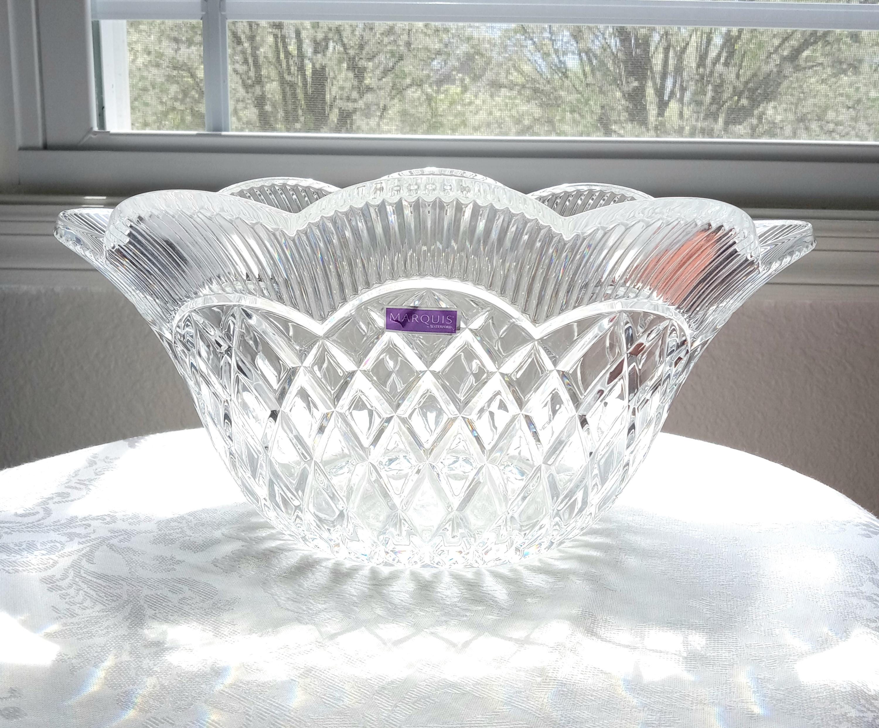 Marquis Crystal Bowl - Etsy