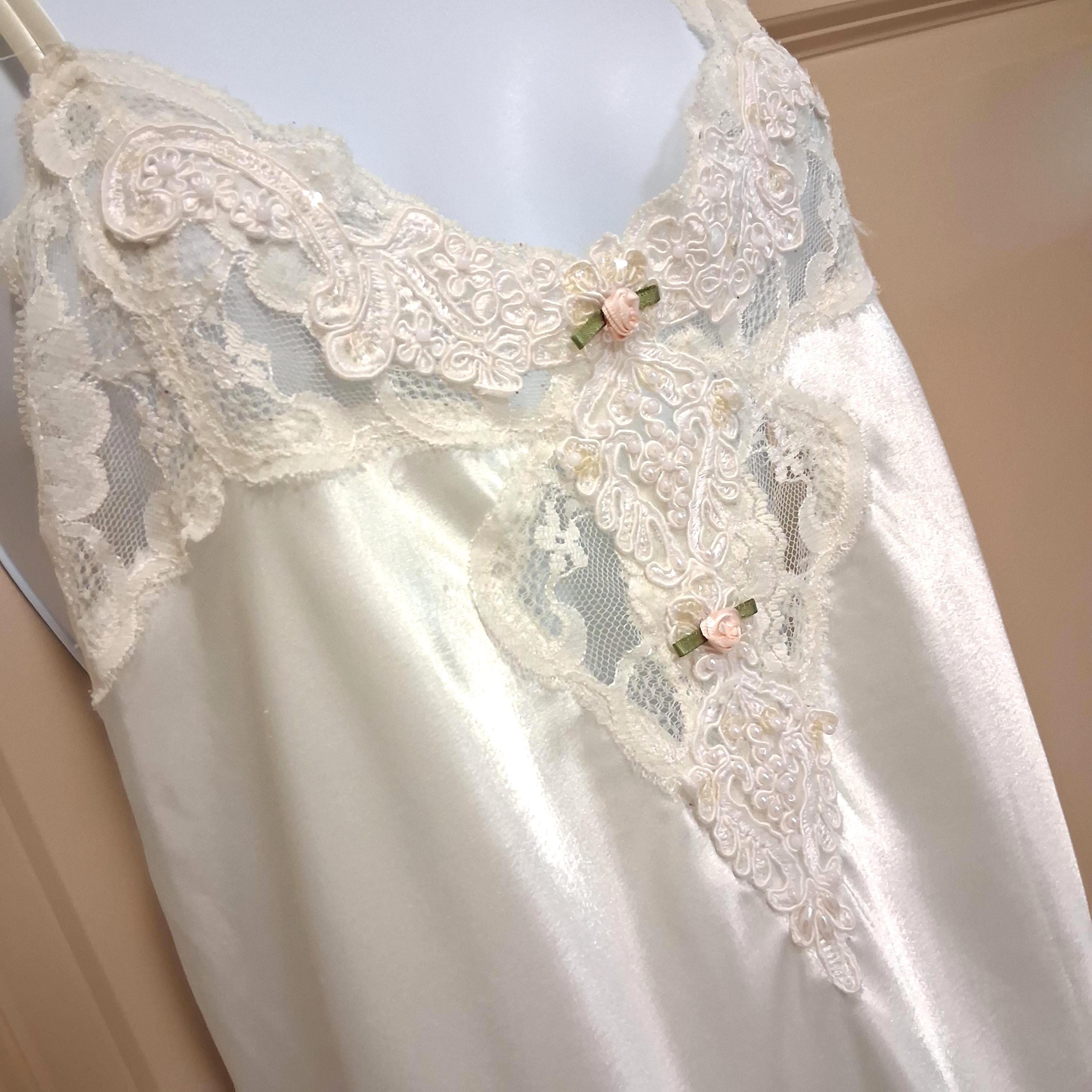 White Lace Negligee - Etsy